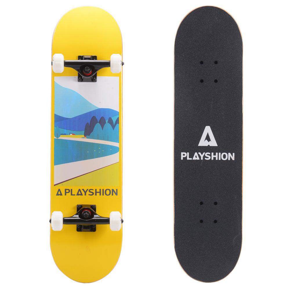 Playshion Countryside 31 Inch Trick Skateboard for Kids - Longboards USA