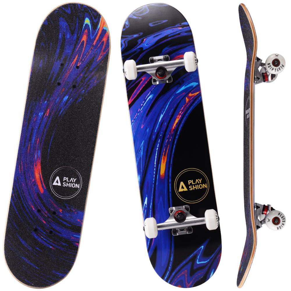 Playshion River  31 Inch Trick Skateboard for Kids - Longboards USA