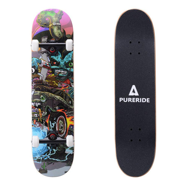 Playshion Tank  31 Inch Skateboard for Beginners and Kids - Longboards USA