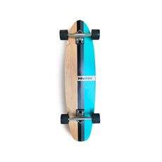 Pompom 35" Coastal Cruiser Kicktail Skateboard - Longboards USA