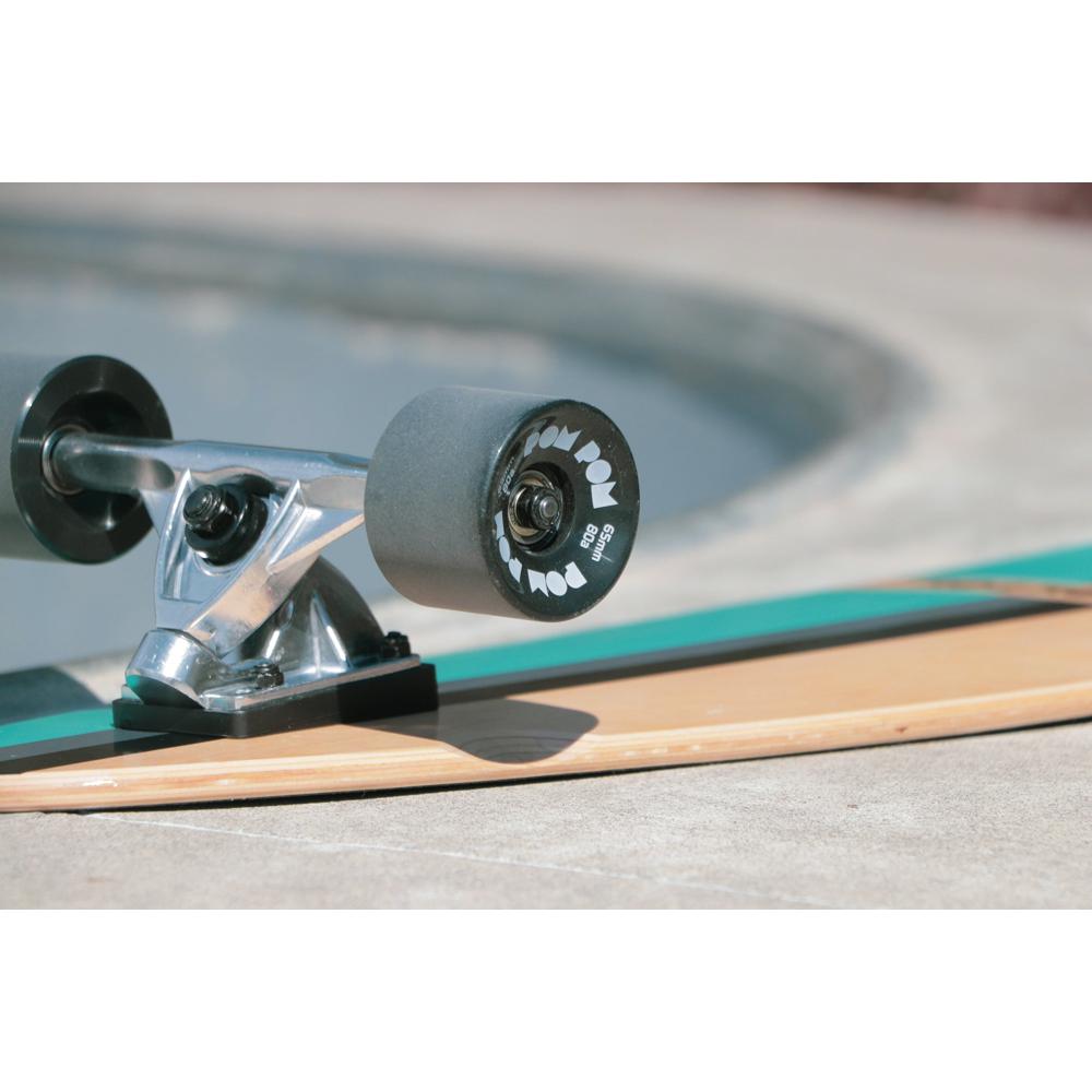 Pompom 35" Coastal Cruiser Kicktail Skateboard Longboards USA
