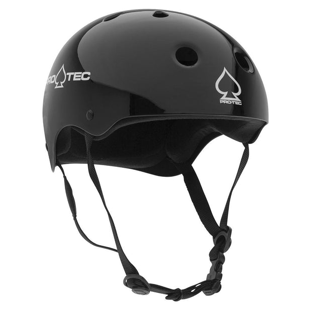 bike helmet longboard Pro-Tec Classic Skateboard & Longboard Helmet Cruising, Park & Street - ABS Hard Shell with EPS Foam Liner - Classic Low-Profile Fit