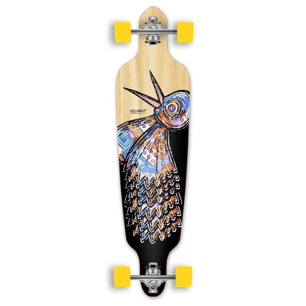 Punked Bird 40 inches Natural Drop Through Longboard - Longboards USA