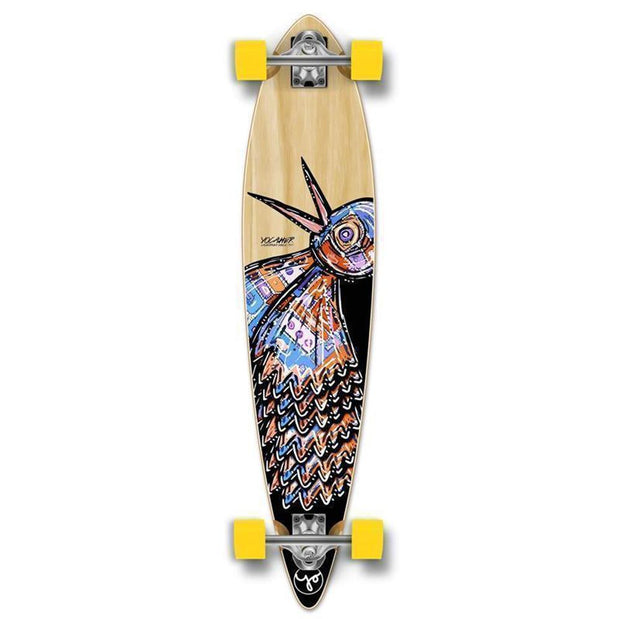Punked Bird 40 inches Natural Pintail Longboard - Longboards USA