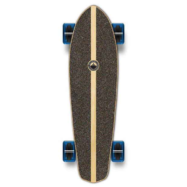 Punked Blank Stained Blue Micro Cruiser - Longboards USA