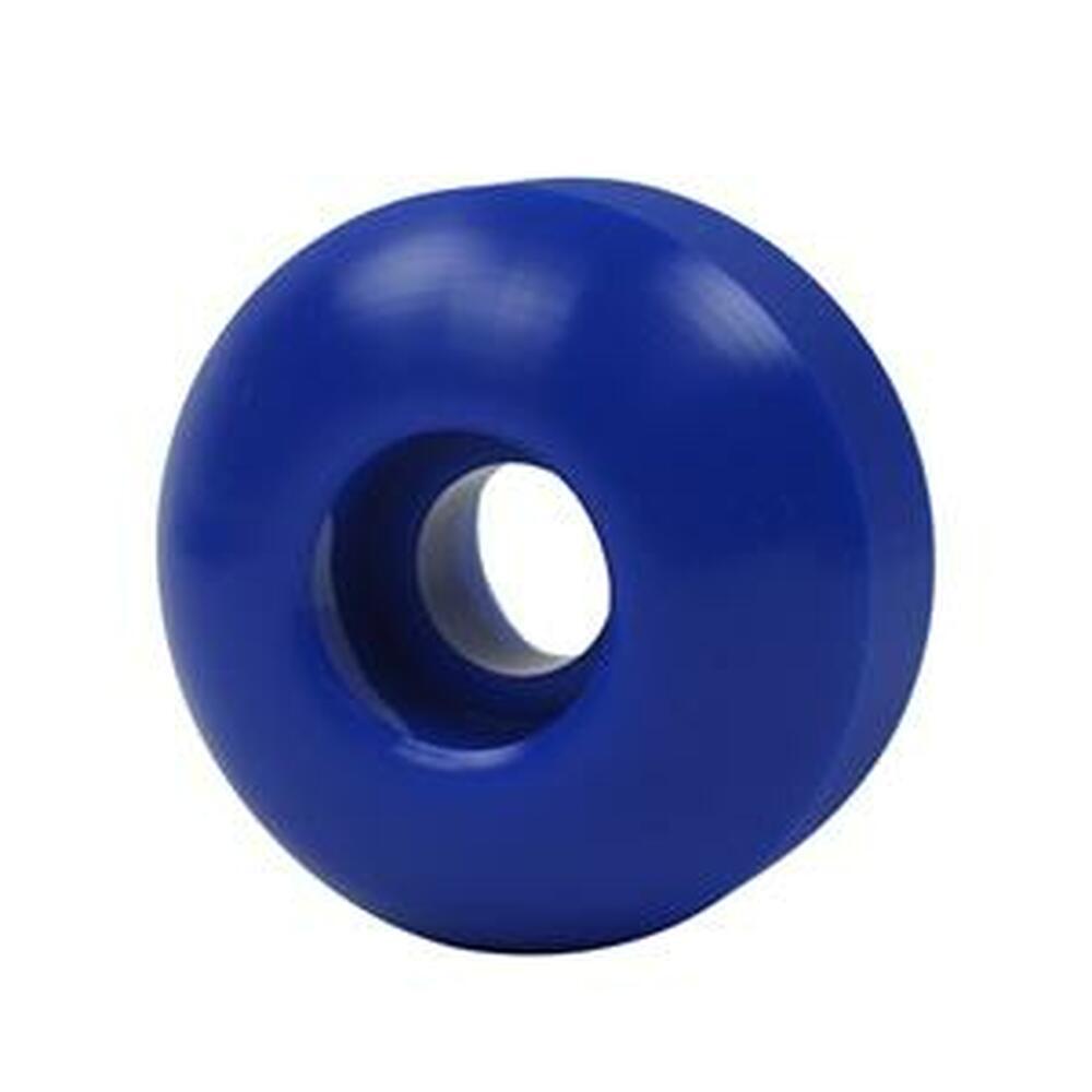 Punked Blue Blank 52mm/99a Skateboard Wheels - Longboards USA