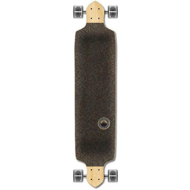 Punked Checkered Silver Drop Down Downhill Longboard - Longboards USA