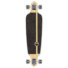 Punked Checkered Silver Drop Through Longboard - Longboards USA