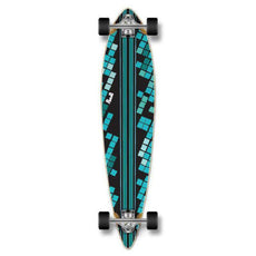 Punked Digital Wave Pintail Longboard 40 inch - Complete - Longboards USA