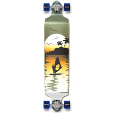 Punked Drop Down Surfer Longboard Complete - Longboards USA