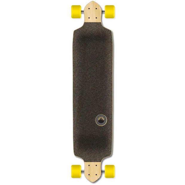 Punked Drop Down Tiedye Rasta Longboard Complete - Longboards USA