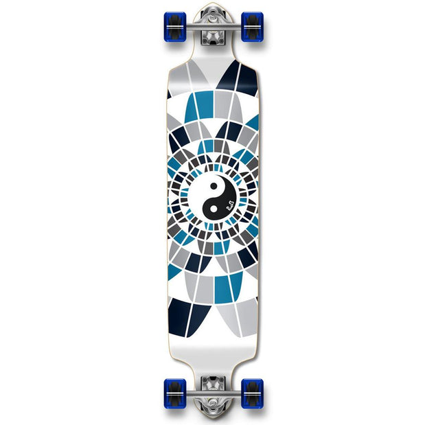 Punked Drop Down YingYang 41" Longboard - Longboards USA