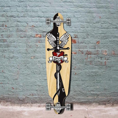 Punked Drop Through 40" Smite Longboard - Longboards USA