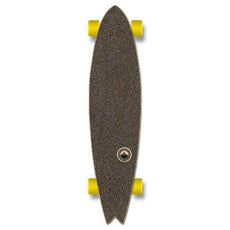Punked Fishtail Tiedye Rasta Longboard Complete - Longboards USA