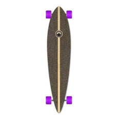 Punked Geometric Purple Pintail 40" Longboard - Longboards USA