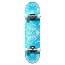 Punked Graphic Complete Skateboard - Bandana SkyBlue - Longboards USA