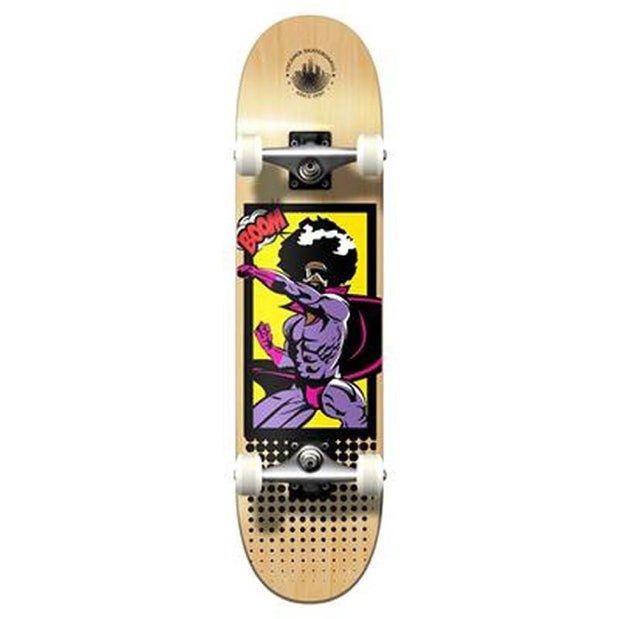 Punked Graphic Complete Skateboard - Comix Series - Dyn-o-mite - Longboards USA