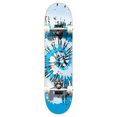Punked Graphic Complete Skateboard - Tiedye Chill - Longboards USA