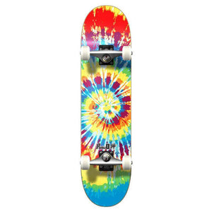 Punked Graphic Complete Skateboard - Tiedye Original - Longboards USA