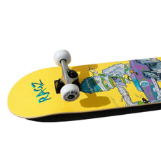 Punked Graphic Hot Rod Ragz Complete Skateboard - Longboards USA