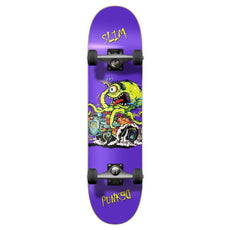 Punked Graphic Hot Rod Slim Complete Skateboard - Longboards USA