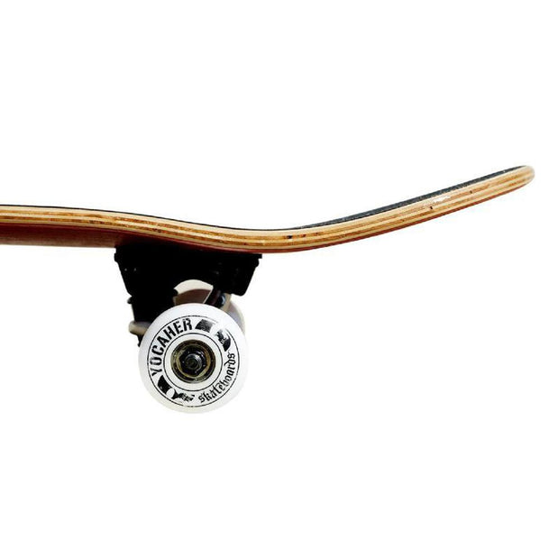 Punked Graphic Shroom Complete Skateboard - Longboards USA