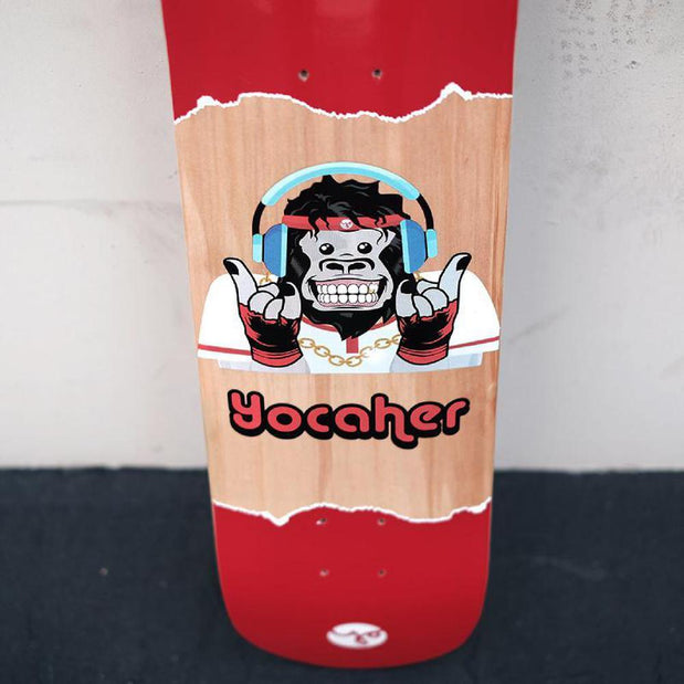 Punked Graphic Skateboard Complete - Chimp Series - Hear No Evil - Longboards USA