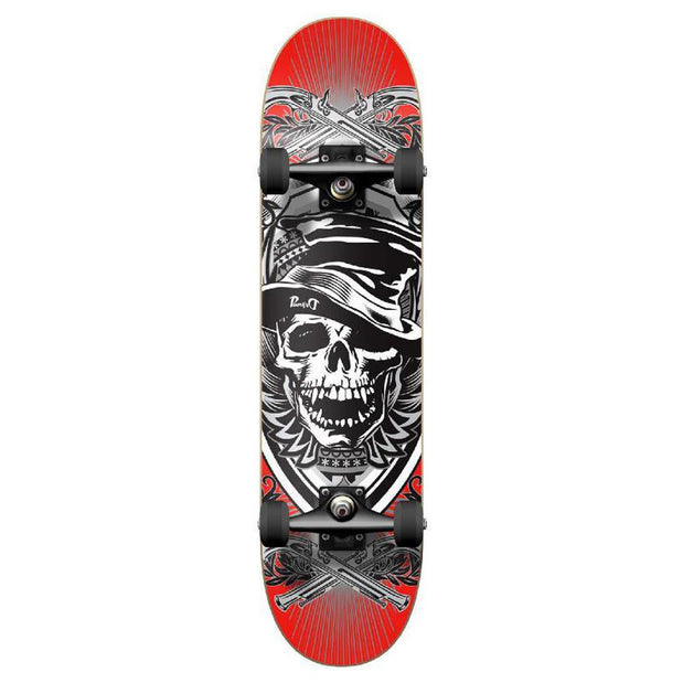 Punked Graphic Skull Hat Complete Skateboard - Longboards USA