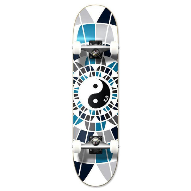 Punked Graphic Yin Yang 31" Complete Skateboard - Longboards USA