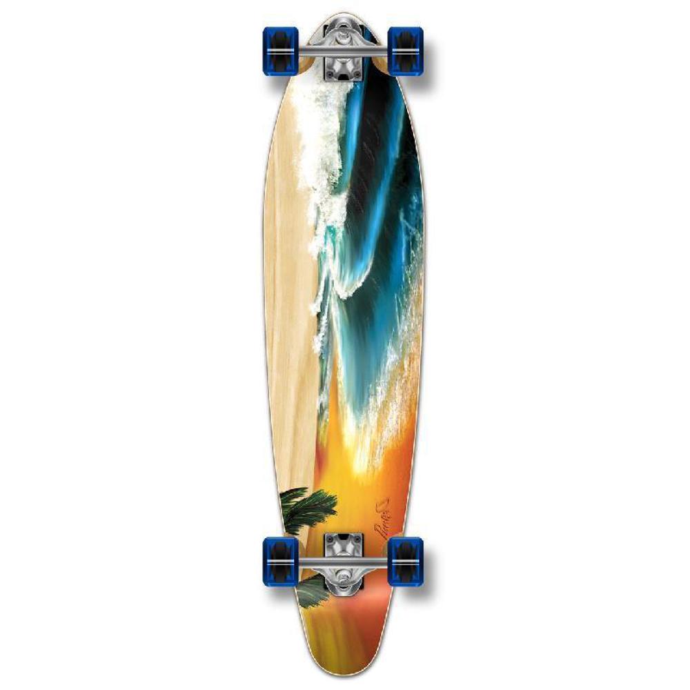 Punked Kicktail Beach Longboard Complete – Longboards USA