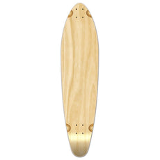 Punked Kicktail Blank Longboard Deck - Natural - Longboards USA