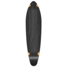 Punked Kicktail Blank Longboard Deck - Stained Black - Longboards USA