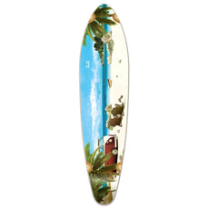 Punked Kicktail Getaway Longboard Deck - Longboards USA