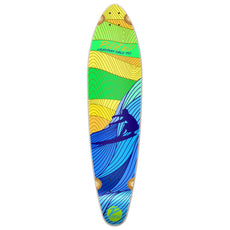 Punked Kicktail Longboard Deck - Surf's up - Longboards USA