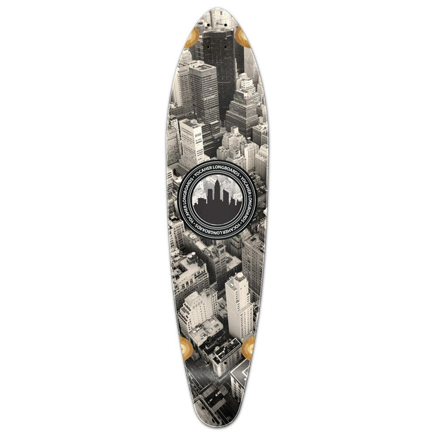 Punked Kicktail New York Longboard Deck - Longboards USA