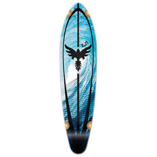 Punked Kicktail Tsunami Longboard Deck - Longboards USA