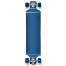 Punked Lowrider Blank Longboard Complete - Stained Blue - Longboards USA