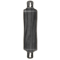 Punked Lowrider Blank Longboard Deck - Stained Black - Longboards USA