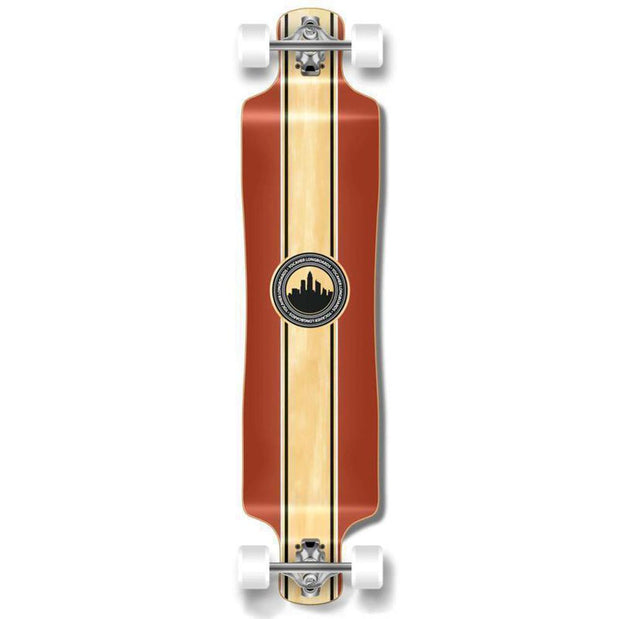 Punked Lowrider Double Drop Crest 40" Longboard - Longboards USA