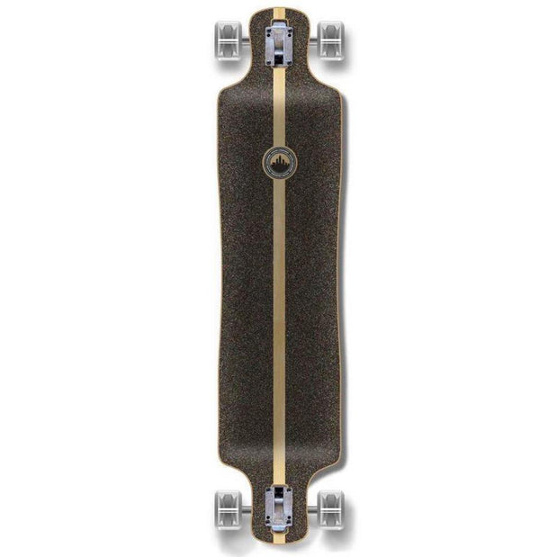 Punked Lowrider Double Drop Geometric Green 40" Longboard - Longboards USA