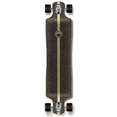Punked Lowrider Longboard Complete - Checker Yellow - Longboards USA
