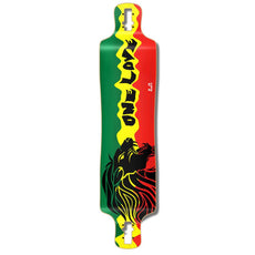 Punked Lowrider Rasta 2 Longboard Deck - Longboards USA