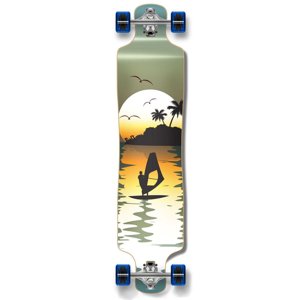 Punked Lowrider Surfer Longboard Complete - Longboards USA