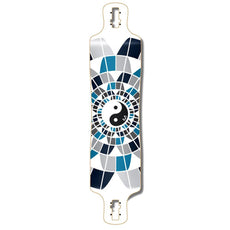 Punked Lowrider Yin Yang 40" Longboard Deck - Longboards USA