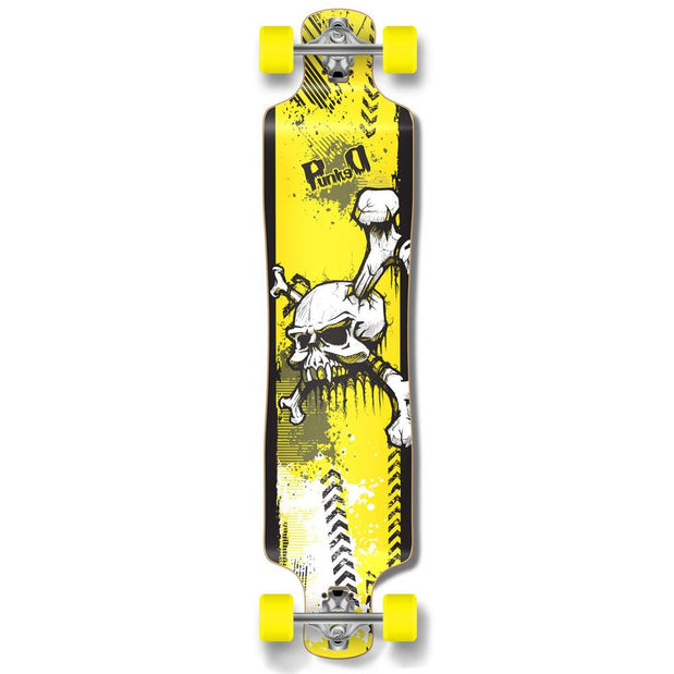 Punked Lowrider YSkull Longboard Complete - Longboards USA