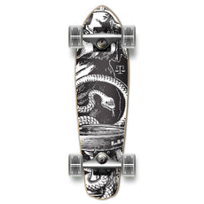 Punked Micro Cruiser Black Blind Justice Complete - Longboards USA