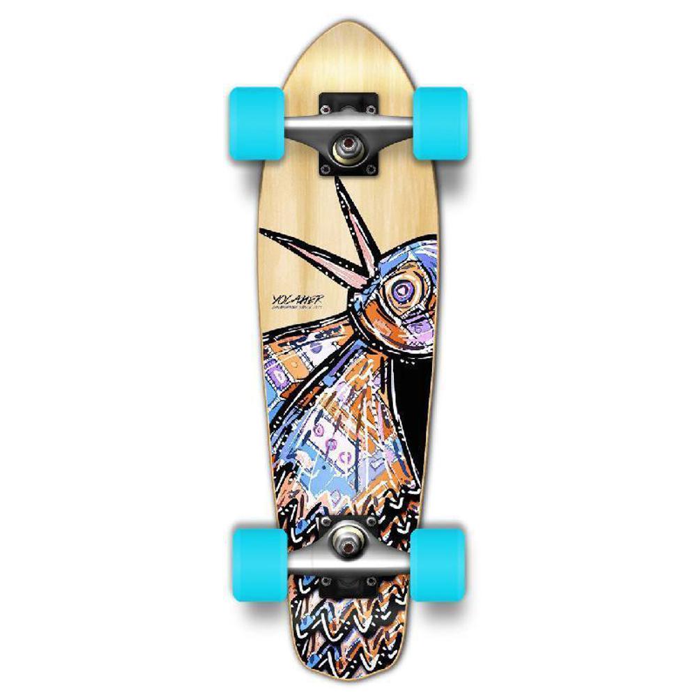 Punked Micro Cruiser Complete - The Bird Natural - Longboards USA