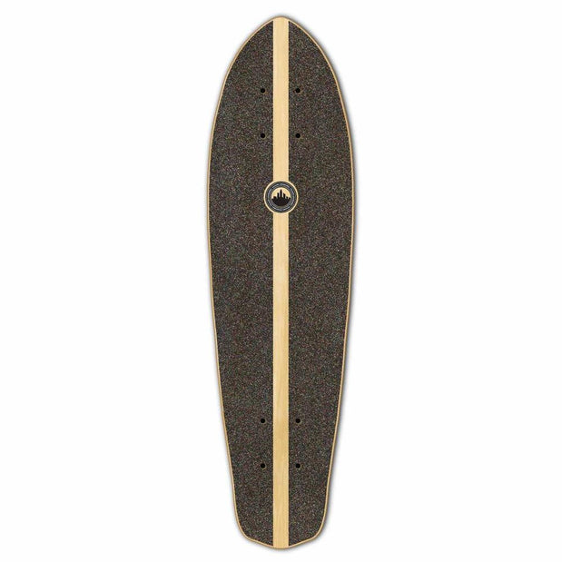 Punked Micro Cruiser Deck- Geometric Series - Purple - Longboards USA