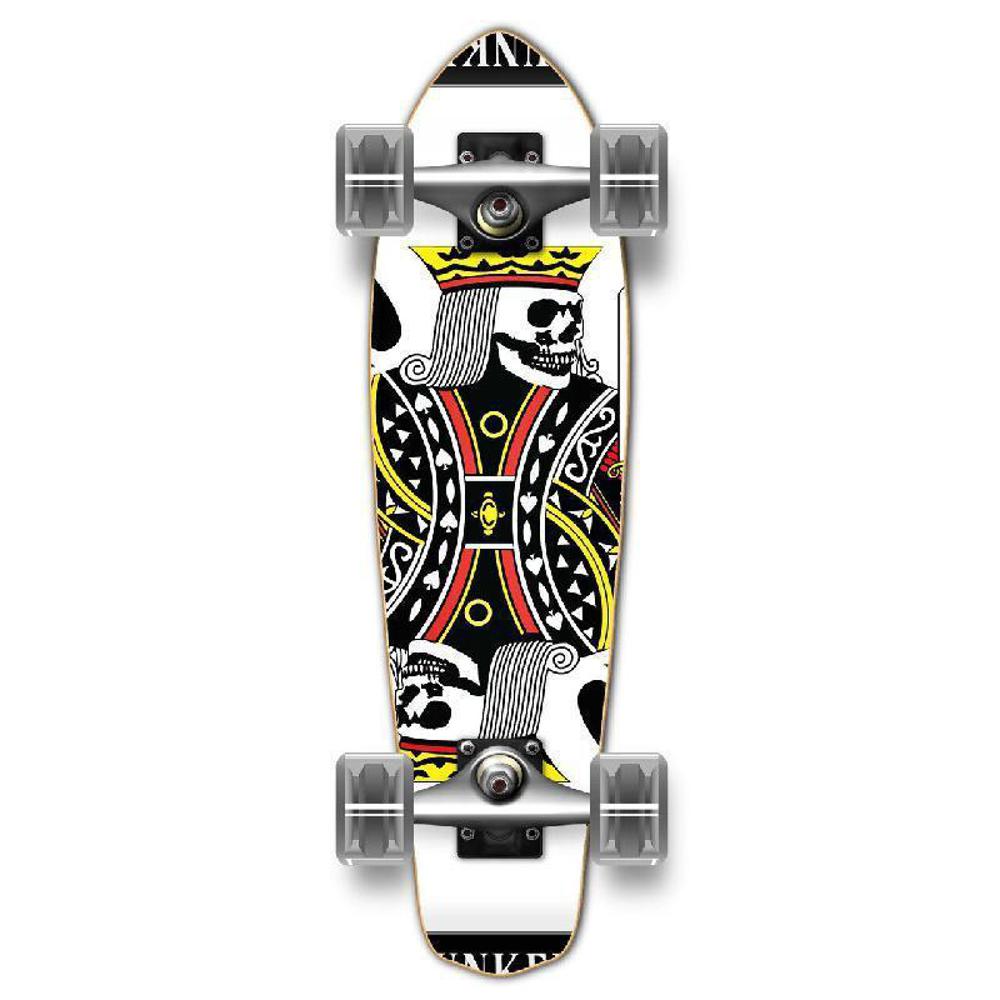 Punked Micro Cruiser King of Spades Complete - Longboards USA