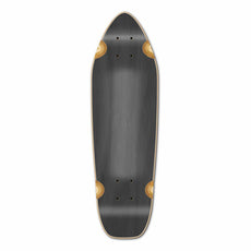 Punked Mini Cruiser Blank Deck - Stained Black - Longboards USA